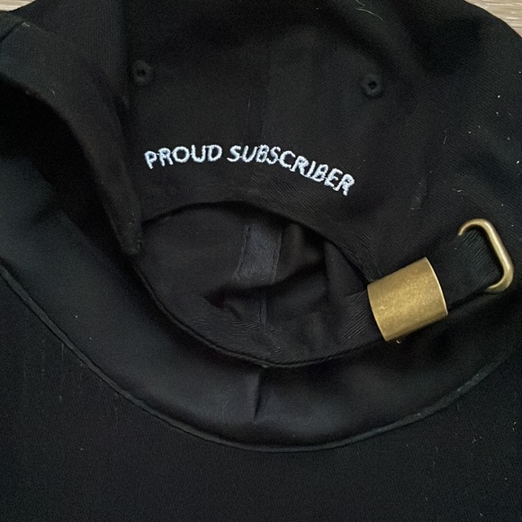 GQ Proud Subscriber Baseball Hat, Cap, Adjustable - Picture 2 of 3